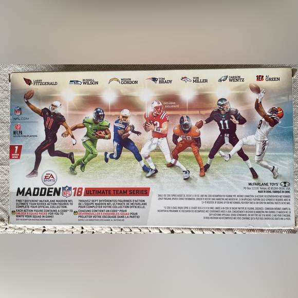 Madden 18 Ultimate Series Tom Brady blue jersey - Picture 2 of 5